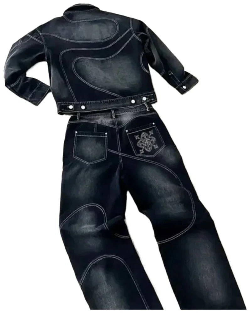Black Denim Outfit