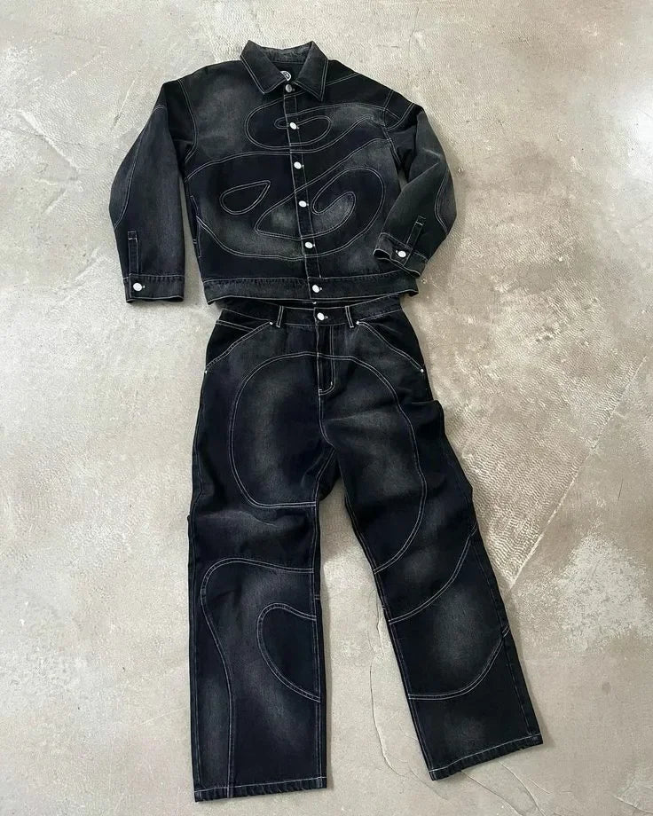 Black Denim Outfit