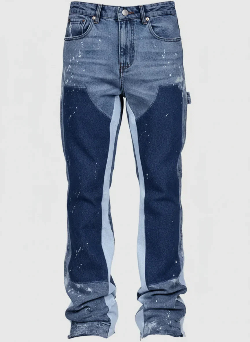 Jeans Patch Flared