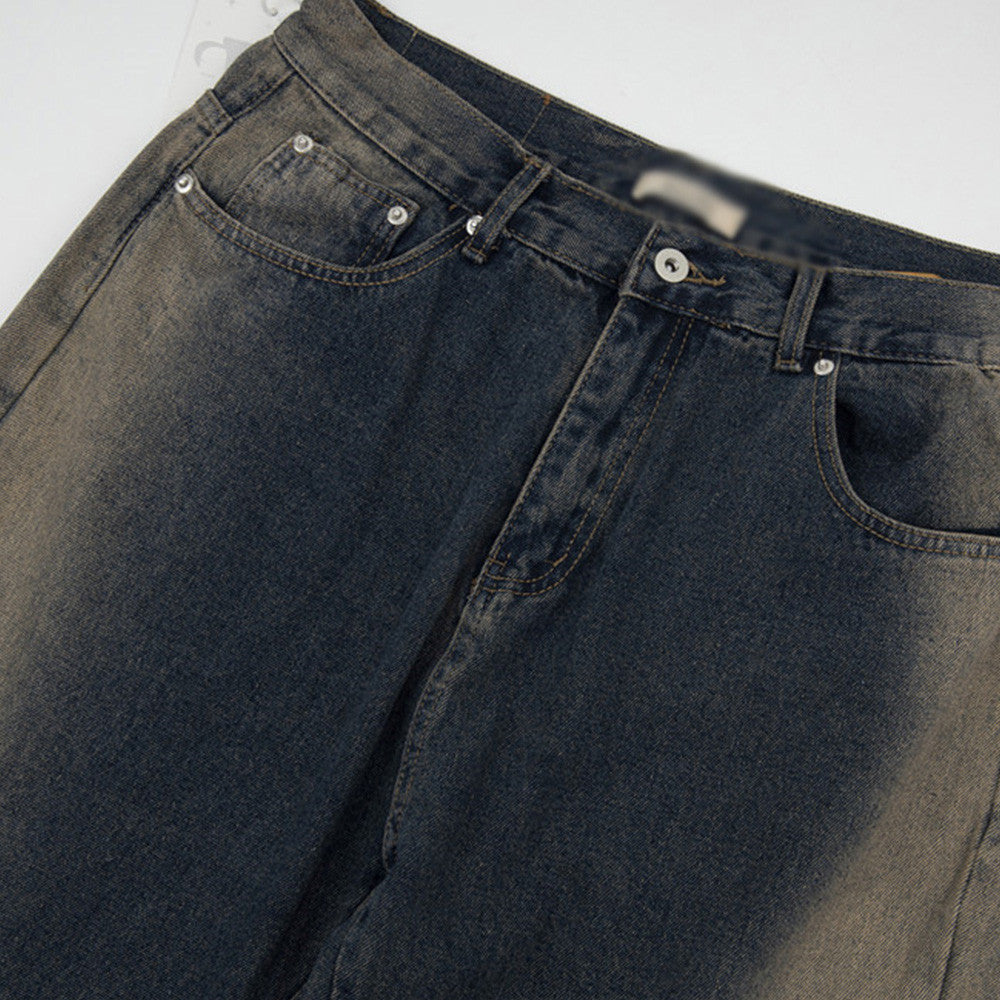 Denim Flared Asphalt