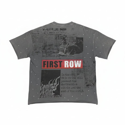 T-Shirt Fire Gray
